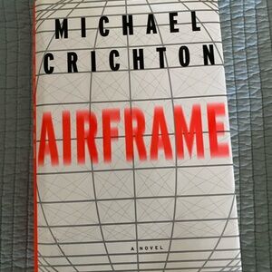 Airframe Hardback Book by Michael Crichton